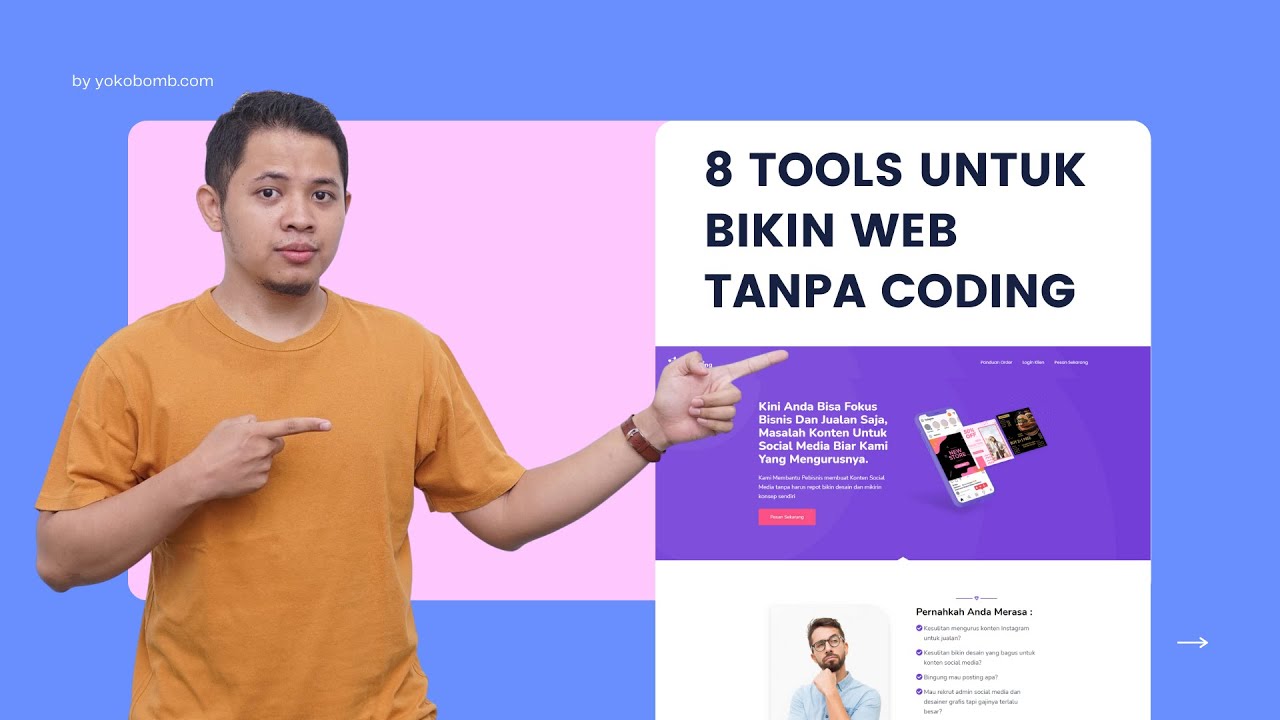 Bikin Website Tanpa Coding