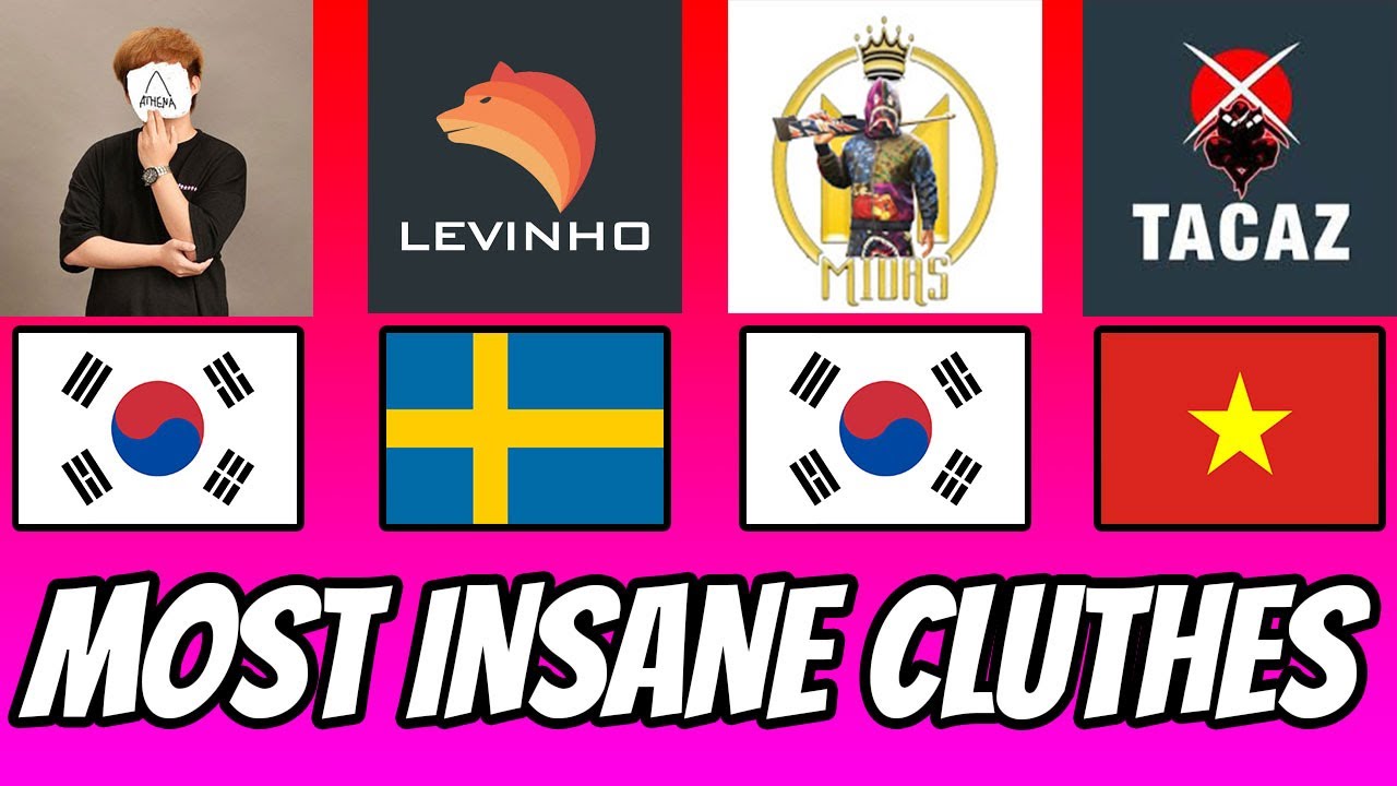 ATHENA vs LEVINHO vs MIDAS vs TACAZ | S16 Best Fights in PUBG Mobile 2020 | PUBG Latest OP Moments