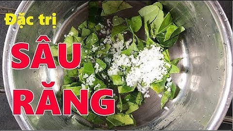 Sâu răng, ê buốt răng, viêm lợi, hôi miệng khỏi ngay lập tức với loại nước này