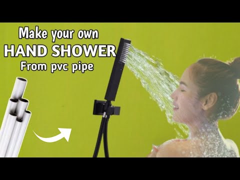 how to make rain shower with pvc pipes 