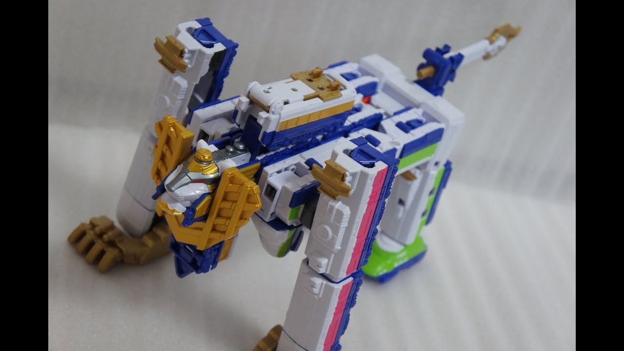 烈車合体　トッキュウオー　サファリガオー　トッキュウジャー トッキュウジャー】ミニプラ烈車合体サファリガオーの