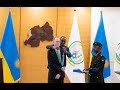 Kagame decorates Dr. Paul Farmer with Igihango Medal