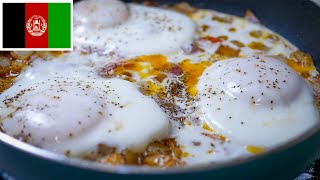 One Pan Egg Recipe | Quick recipe by Eat Around The World 243 views 3 years ago 2 minutes, 6 seconds