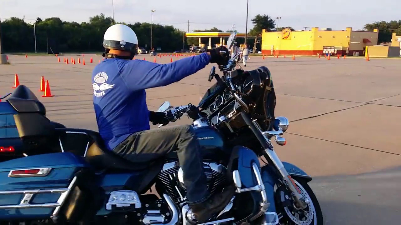 Motorcycle Skills Keyholes on Crazy Ed's Limited YouTube