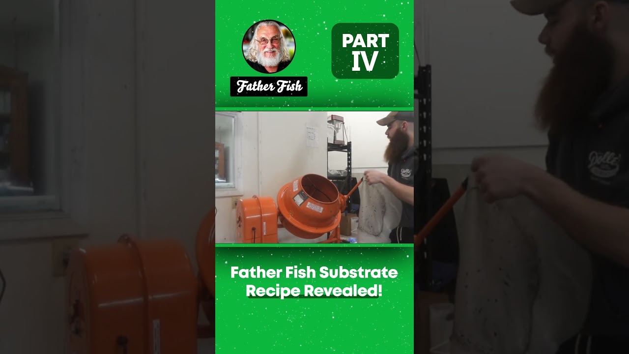 Father Fish's Cement Mixer Hack for Aquarium Soil #diy #aquascaping