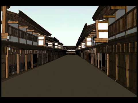 江戸時代の金沢城下の町並みを3dcgで復元 Bgm付き Youtube 江戸時代の金沢城下の町並みを3dcgで復元 Bgm付き Youtube