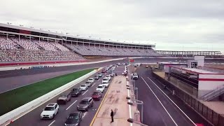 Thousands Line Up at Charlotte Motor Speedway to Get Vaccine