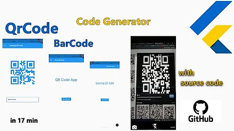 QR Code Scanner and Code Generator&Scanning App Flutter arabic -كيو ار كود سكانر شرح عربي