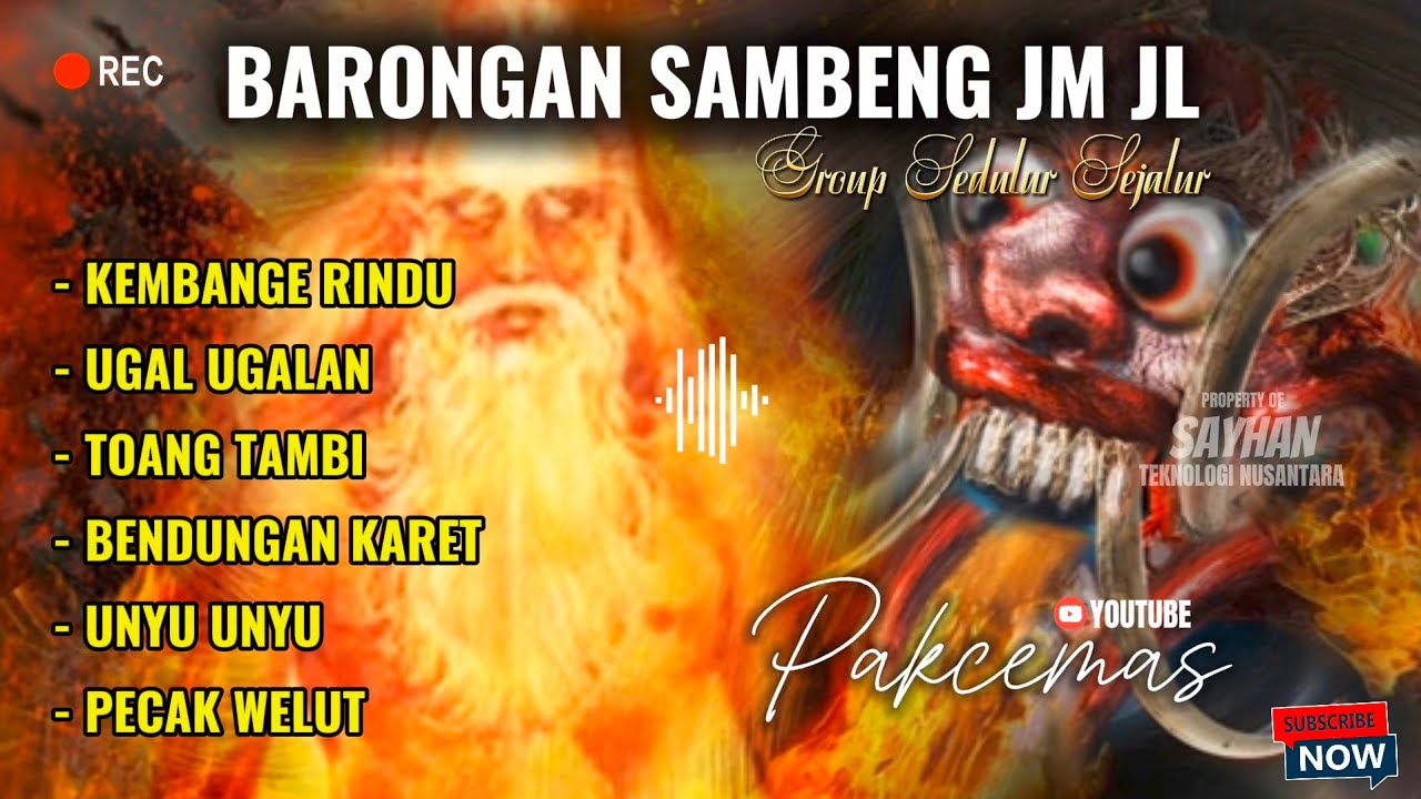 KUMPULAN LAGU LAGU VERSI OBROG BARONGAN SAMBENG JM JL