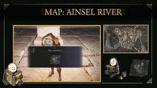 ELDEN RING™ Map: Ainsel River location