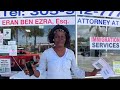 Another happy client speaking creole that Immigration attorney Eran Ben Ezra got her the green card
