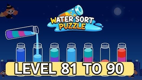 #Water_sort_puzzle level 81 to 90Water sort puzzle level 81 to 90
