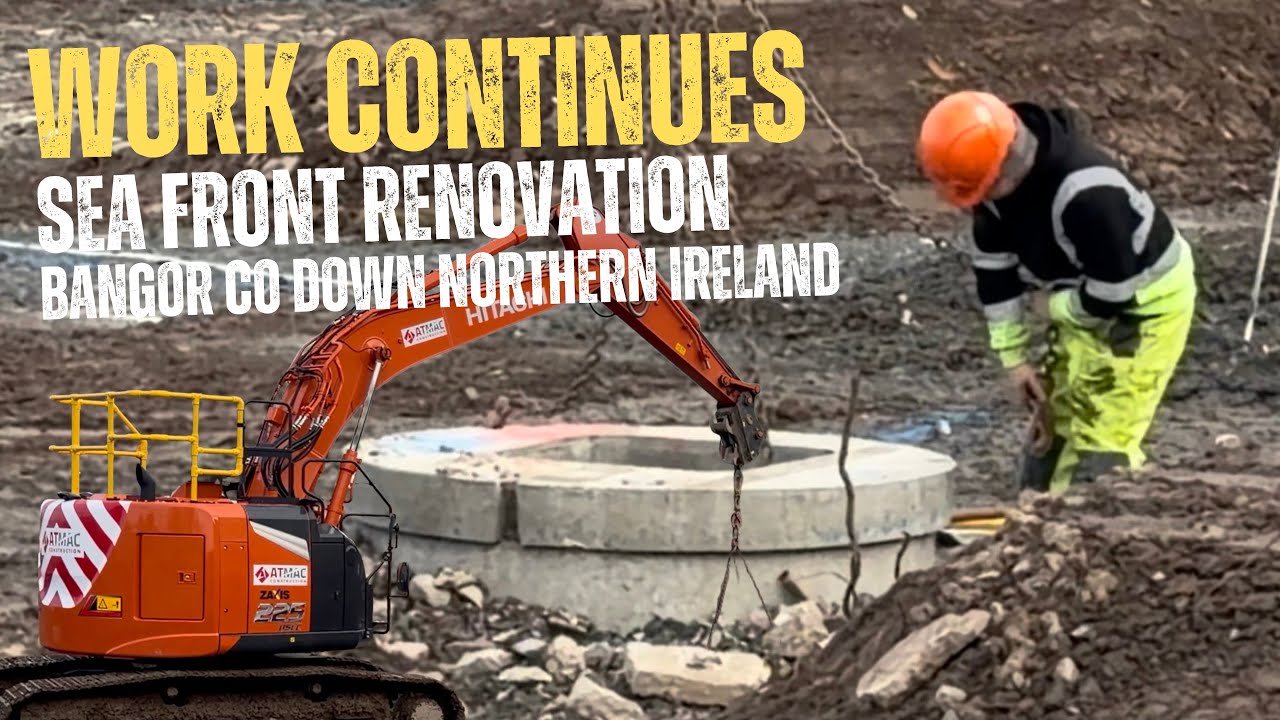 Обновление информации о реконструкции набережной Бангор-Даун, 21 ноября 2025 г.