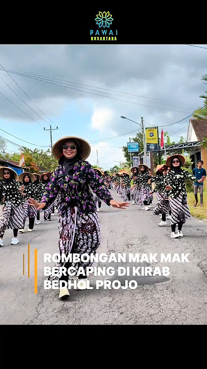 Rombongan Mak mak di Kirab Bedhol projo sendangrejo #shorts #culture