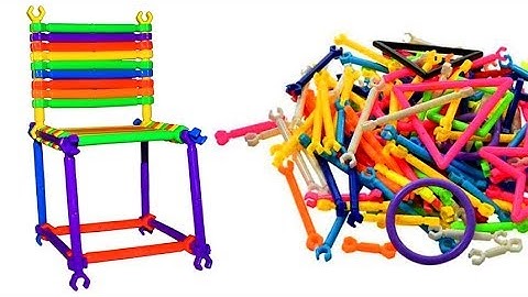 Kids Toys | How to make a Chair | Blocbrik Building Block Toy for Kids