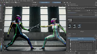 Pose Editor For Precise Control  Ai Painting In Krita