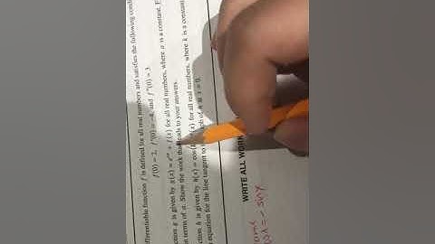 AP CALC AB 2006 #6 FRQ