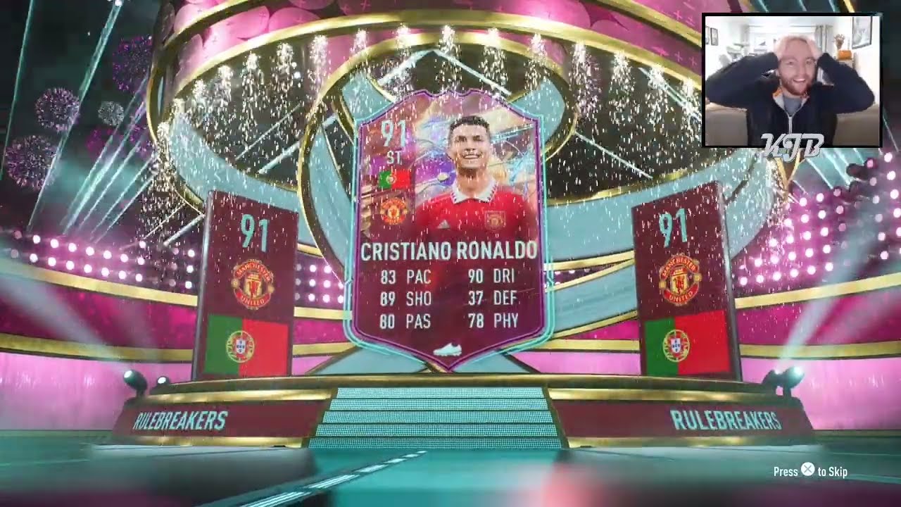 I PACKED RULEBREAKERS RONALDO!!!! | FIFA 23 CLIPS