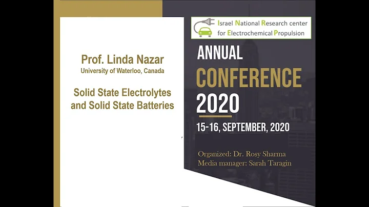 INREP 2020 - Prof. Linda Nazar