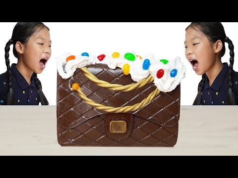 Mukbang 초코핸드백 Chocolate <strong>Handbag</strong>  TwinRoozi 쌍둥이루지 먹방 Ironchoco