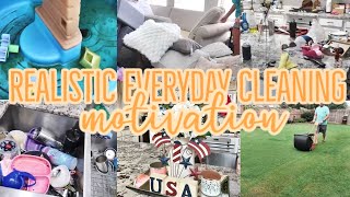 REALISTIC CLEAN WITH ME 2021 / EVERYDAY CLEANING MOTIVATION / SUMMER CLEANING MOTIVATION