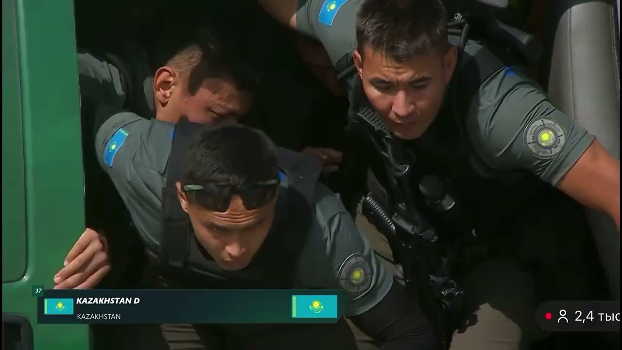 Соревнования спецназа ОАЭ - команды Казахстана 2026 года, 1 день #kazakhstan #uae #fakesituation ...
