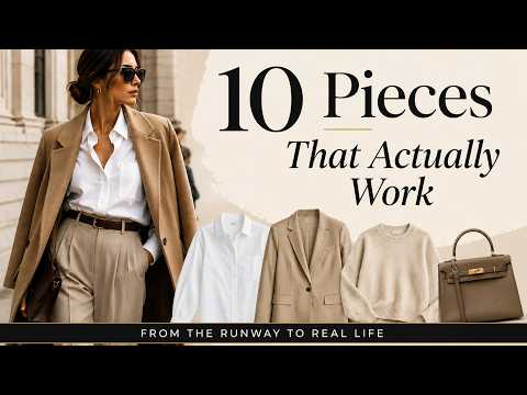 From the Runway to Real Life: 10 Quiet-Luxury Pieces That Actually Work