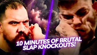 10 Minutes of Brutal Slap Knockouts!