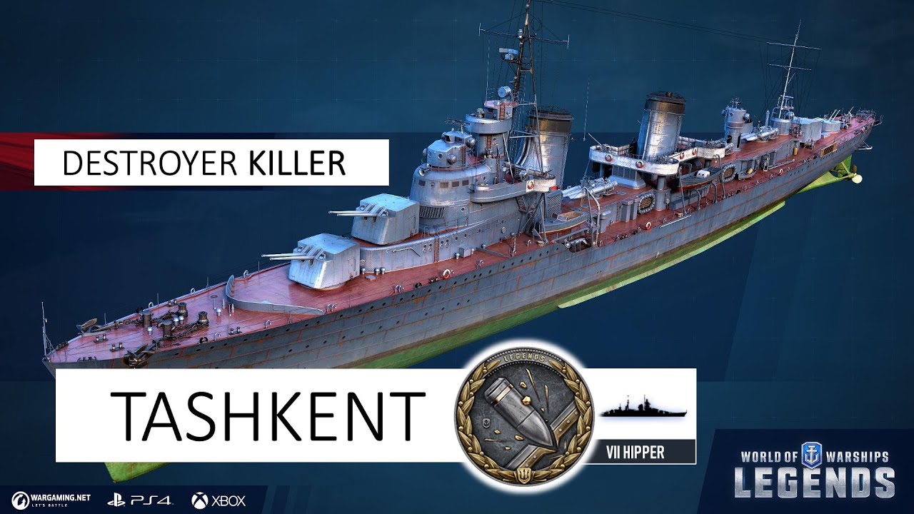Tashkent - Destroyer Killer (World of Warships: Legends Xbox