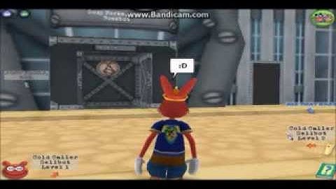 Summoning a Cog Building in Toontown Central