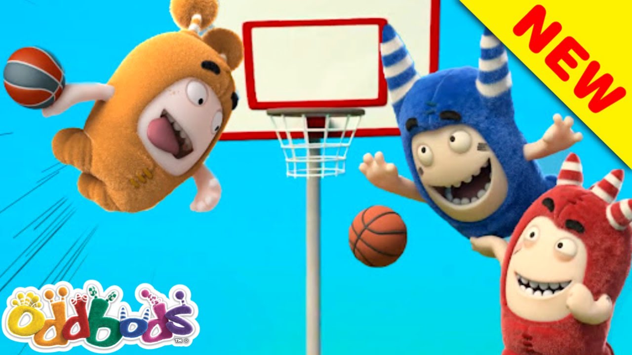 ⁣Odd Basketbol Maçı | Oddbods | YENİ | Çocuklar için Çizgi Filmler
