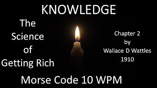 Morse Code 10 WPM: The Science of Getting Rich  Chapter 2