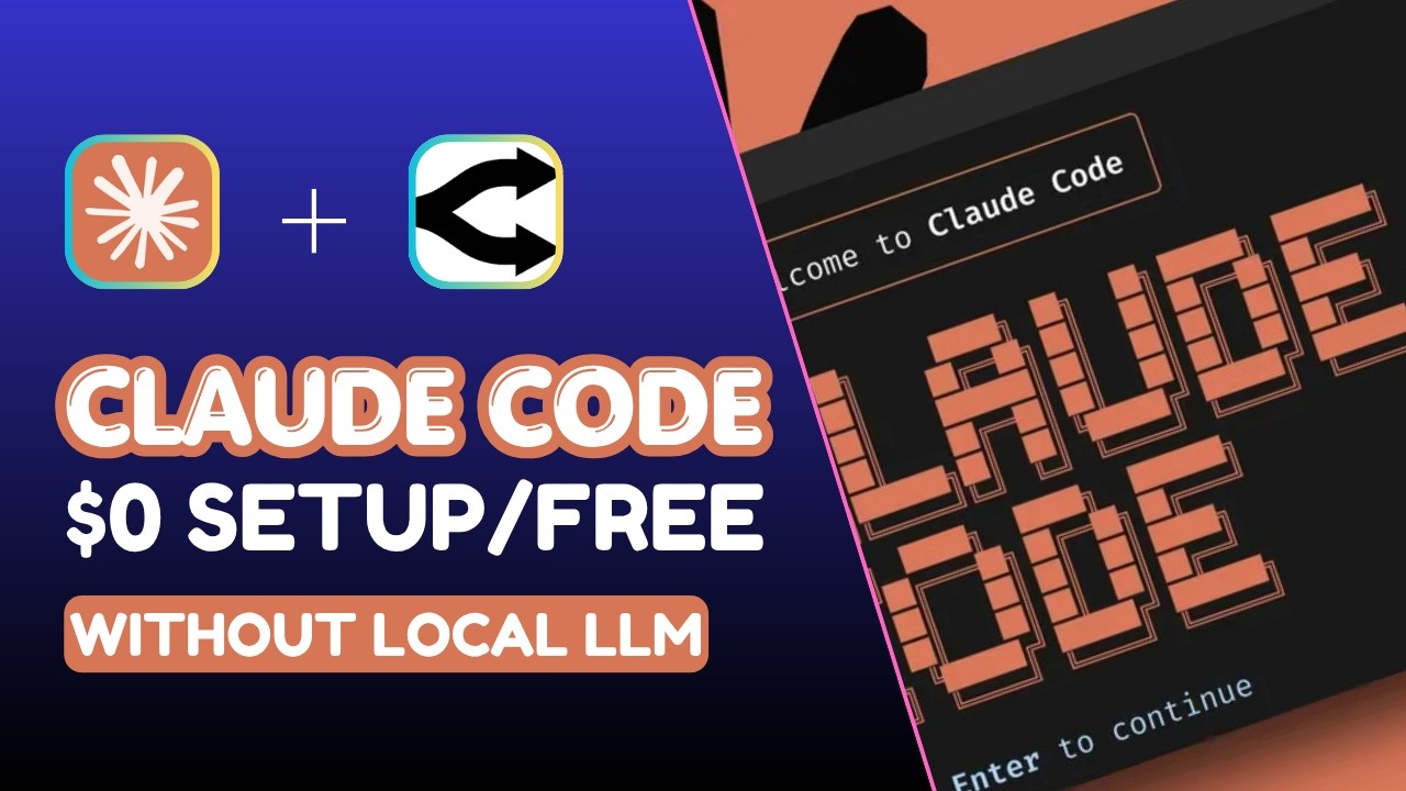 Claude Code for FREE | No Ollama, No GPU, No $200/M Subscription Needed ...