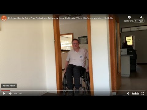 Video: Was ist die Mindestbreite für Rollstuhlfahrer?