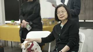 拚總統勝選國會過半 總統與賴蕭合體拍攝競選廣告