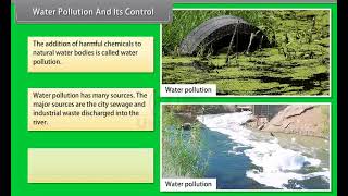 Ch 16 - Environmental Issues | Water Pollution and its Control