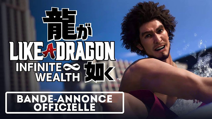 Comme un dragon : Infinite Wealth - Bande-annonce officielle du lancement 101