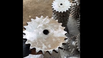 Manufacturing  Wheel Chain Sprocket😯