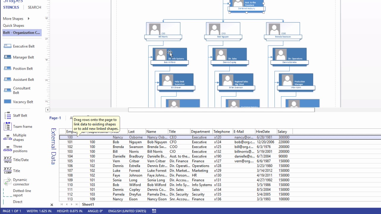 Microsoft Org Chart 2017