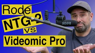 Rode ntg2 vs videomic pro : Rode Shotgun mic SHOOTOUT