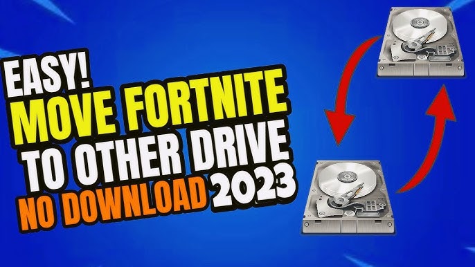 Move Fortnite to Another Drive Without DOWNLOAD! How to Move Fortnite  Installation! - YouTube