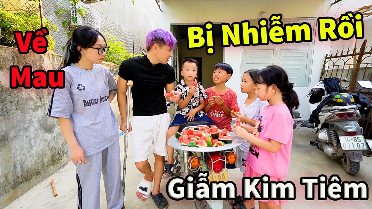 Tin Vui ! Hậu Cáo Được Fan Thăm Vụ Giẫm Kim Tiêm Và Bị Nên Cơn Sốt Nặng