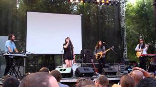 Cults live at Lollapalooza 2011 - Abducted