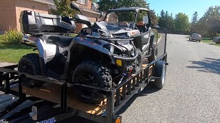 New ATV Trailer Setup