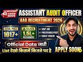 AAO Recruitment 2026 Official Notification! | SSC CGL 2026 1017+ Vacancy AAO | Salary 1.5L+