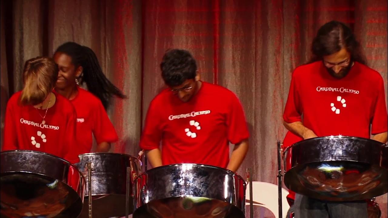 "The Hammer”, Steel pan drums Cardinal Calypso TEDxStanford YouTube