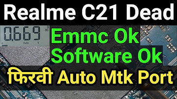 Realme C21 Dead Auto Mtk Port Solution @JYOTSNAMOBILECARE