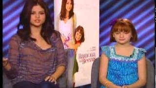 Selena Gomez and Joey King Interview for Ramona and Beezus