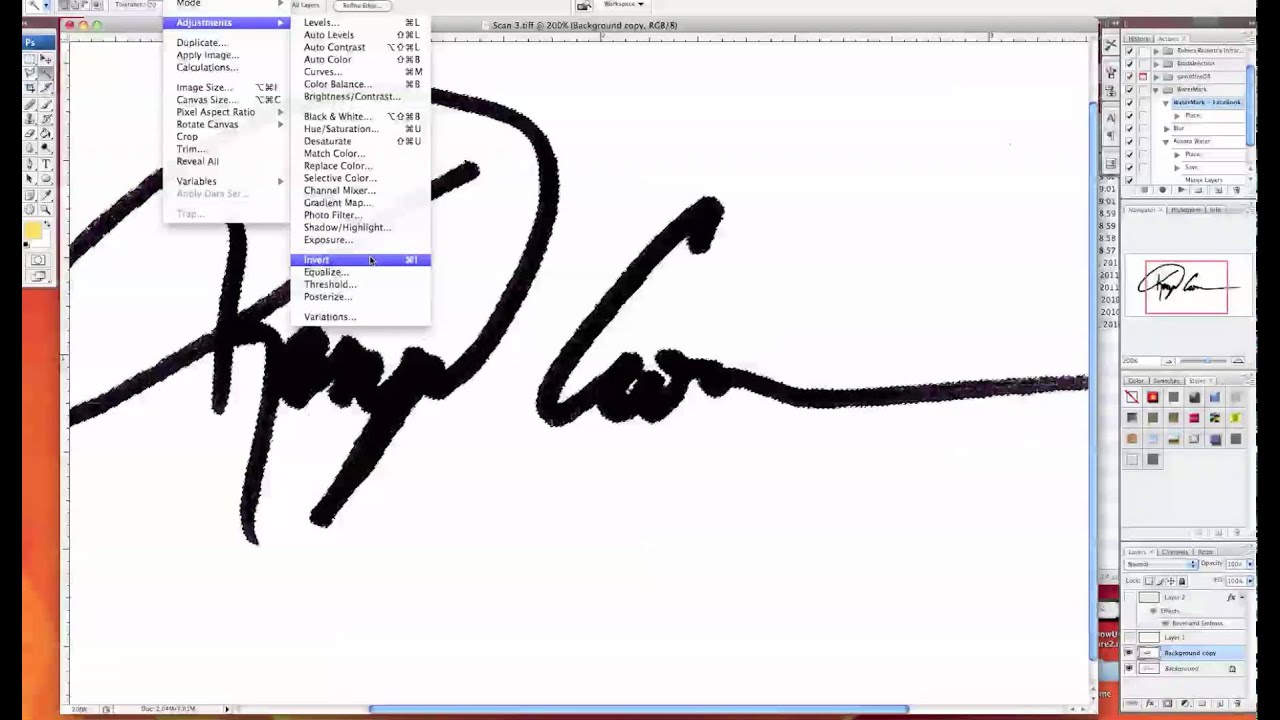 Tutorial on how to used scanned signatures on your photos YouTube