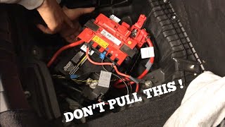 How To Replace & Reset A BMW Battery